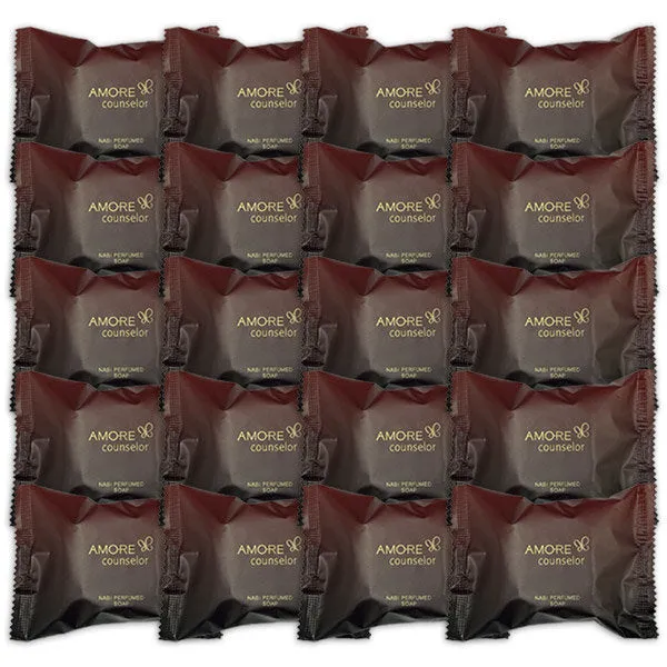 20 Pieces AMORE Counselor Perfumed Bar Soaps Body Facial Skincare