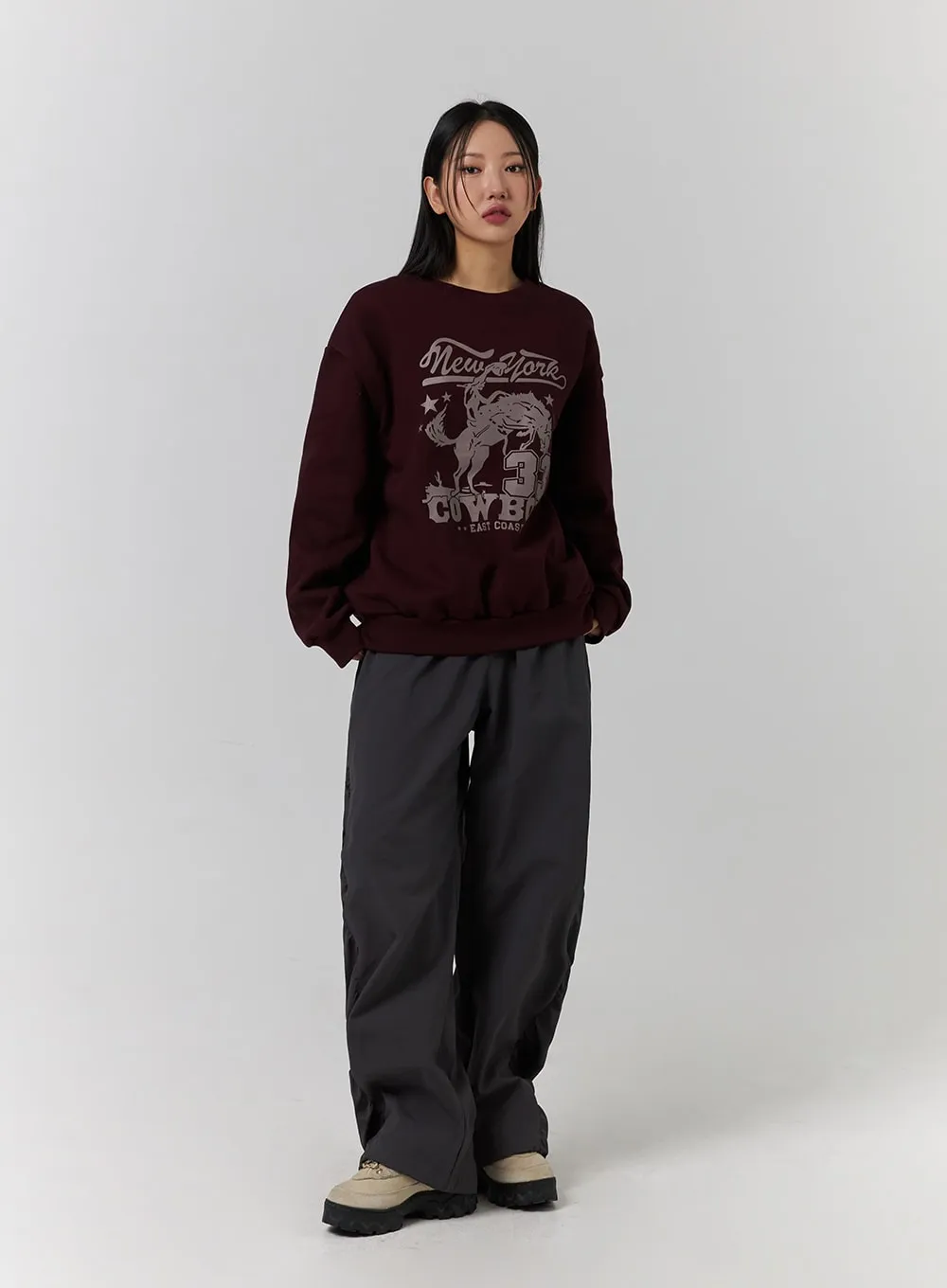 33 Cowboy Oversized Sweatshirt CD329