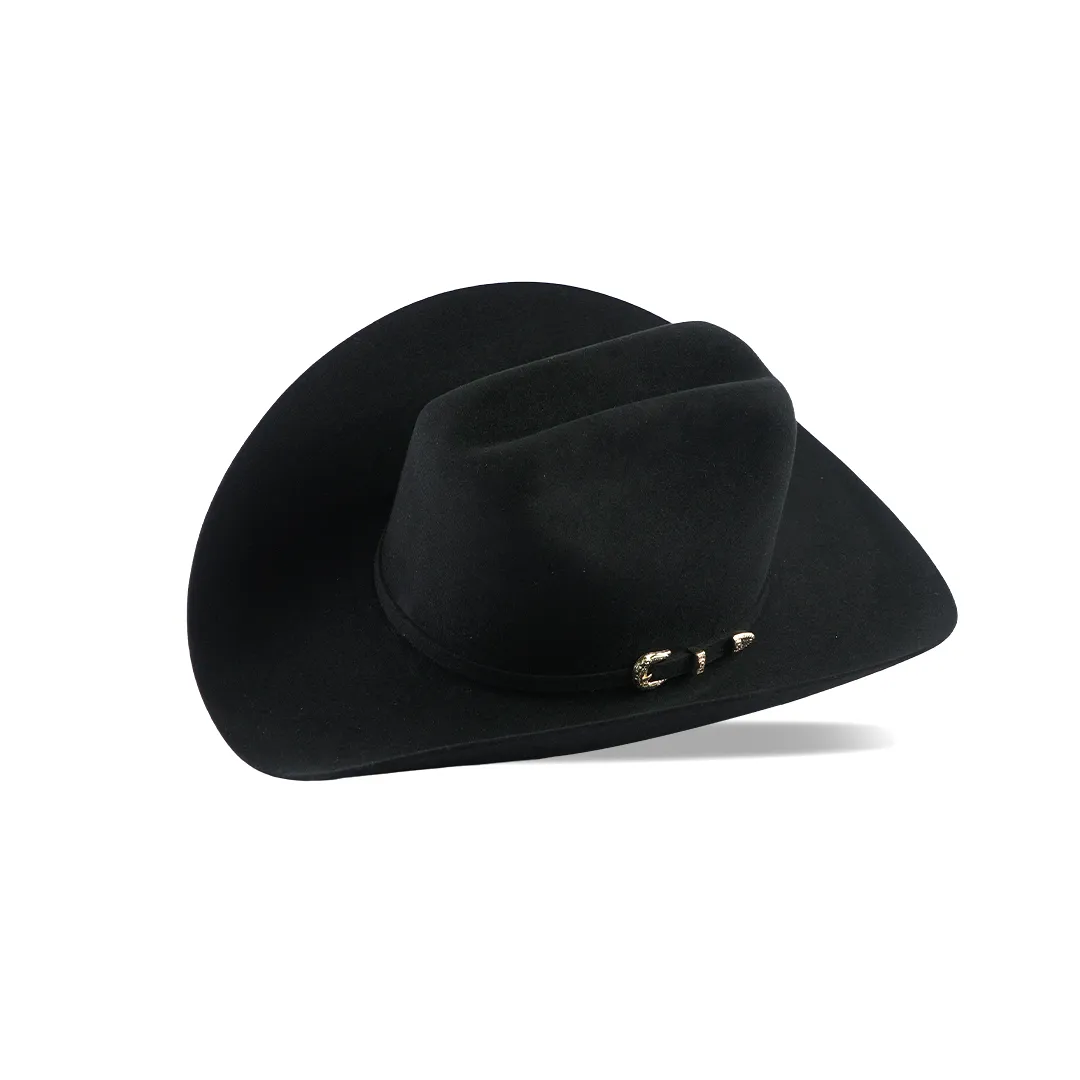 6X Larry Mahan El Dorado Fur Felt Hat Black (Price Online Only)