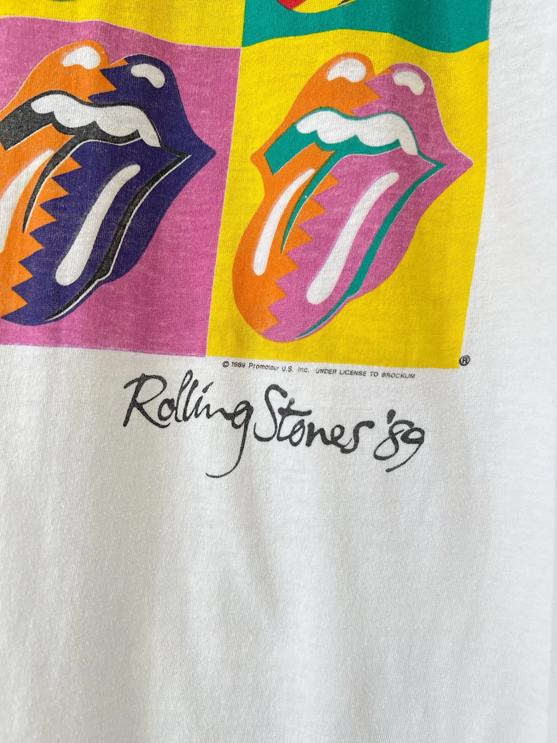 ‘89 Rolling Stones North American Tour Tee, Size M/L-