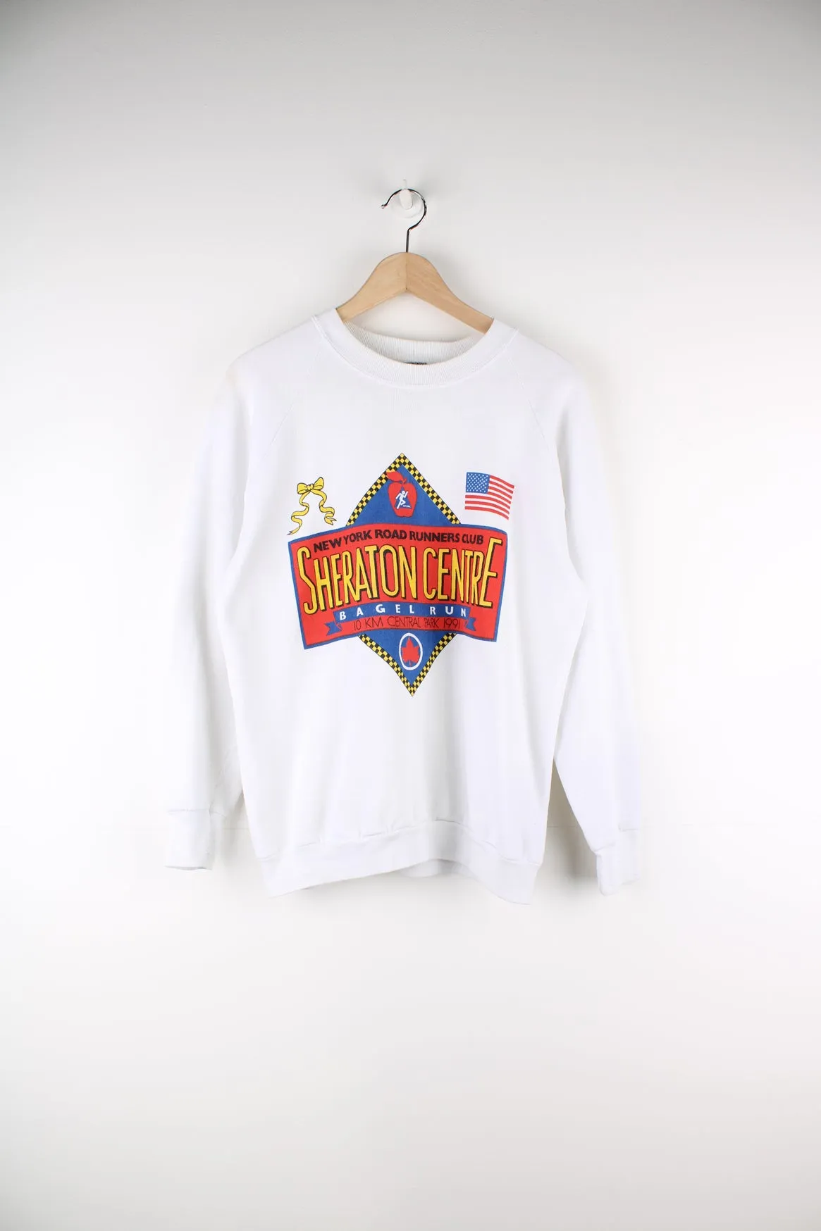 90's New York Runners Club Graphic Sweatshirt