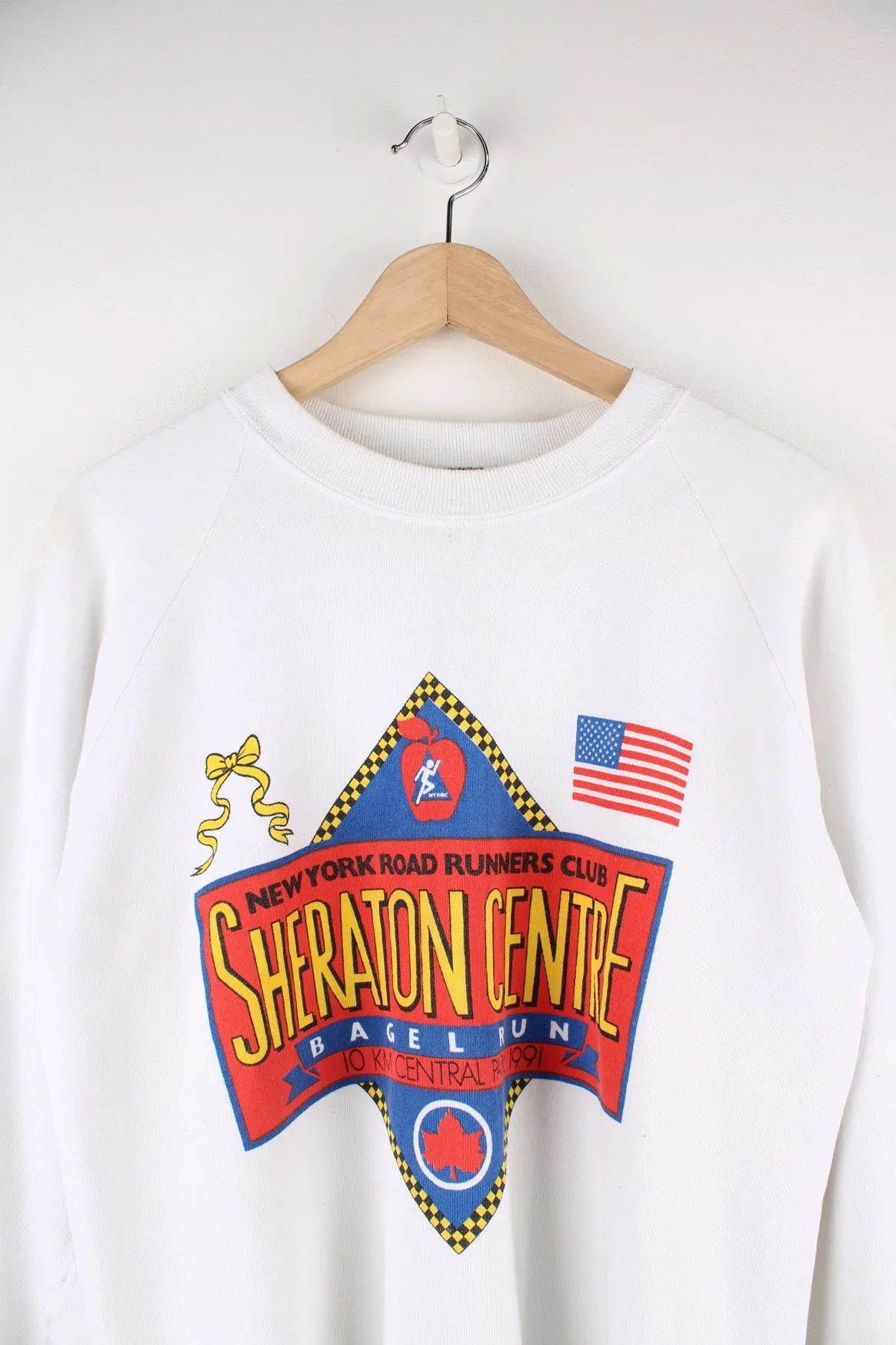 90's New York Runners Club Graphic Sweatshirt