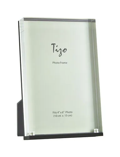 Acrylic Photo Frame 4x6 - (clear or black)