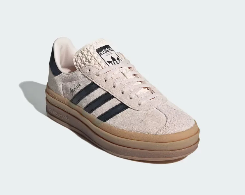 Adidas Gazelle Bold Wonder Quartz Core Black Gum IE0429