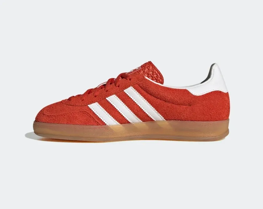 Adidas Gazelle Indoor Scarlet Bold Orange Cloud White Gum H06261