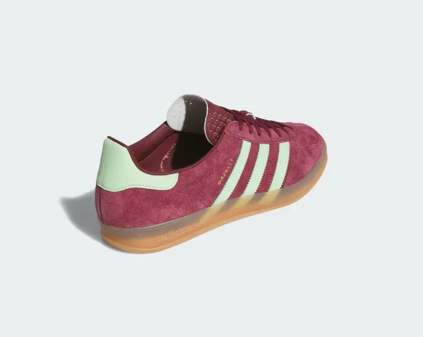 Adidas Gazelle Indoor Shadow Red Semi Spark Green Gum IH7487