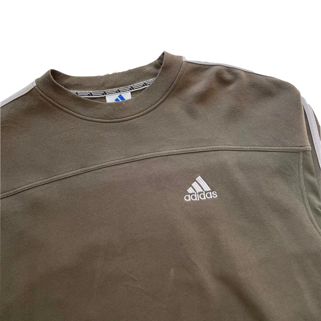 Adidas Green/Brown Sweatshirt