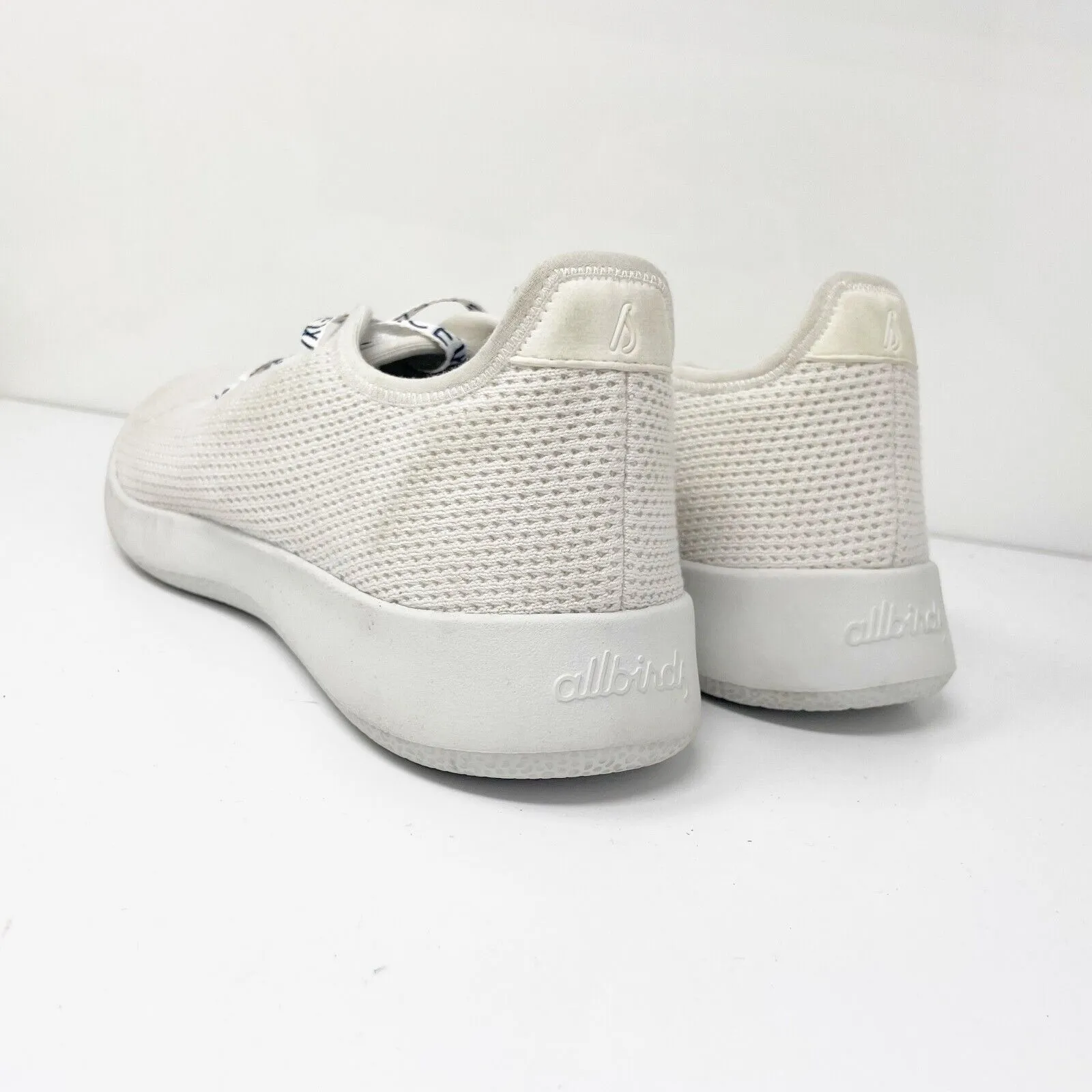 Allbirds Mens Tree Runners 0121 RM1 White Running Shoes Sneakers Size 10