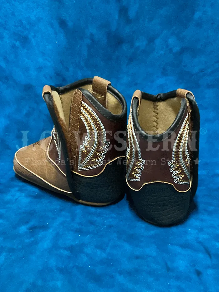 Ariat A442002602 Infants Evan Style LIL STOMPERS Boot Brown