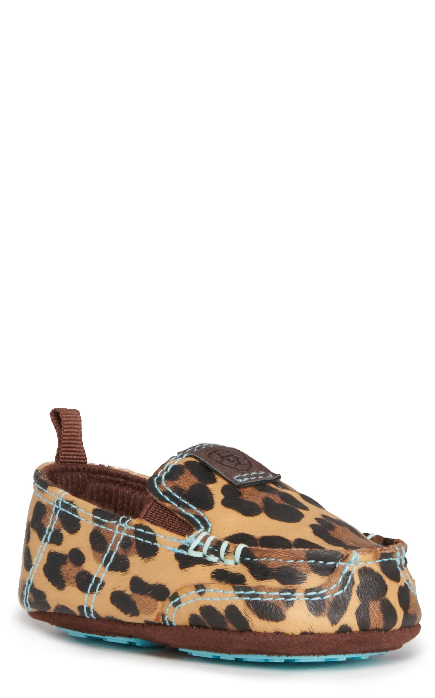 Ariat Lil Stompers Infant Natalie Leopard Print Cruiser Casual Shoes