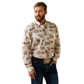 Ariat Mens Aloha Cowboy Classic Long Sleeve Shirt