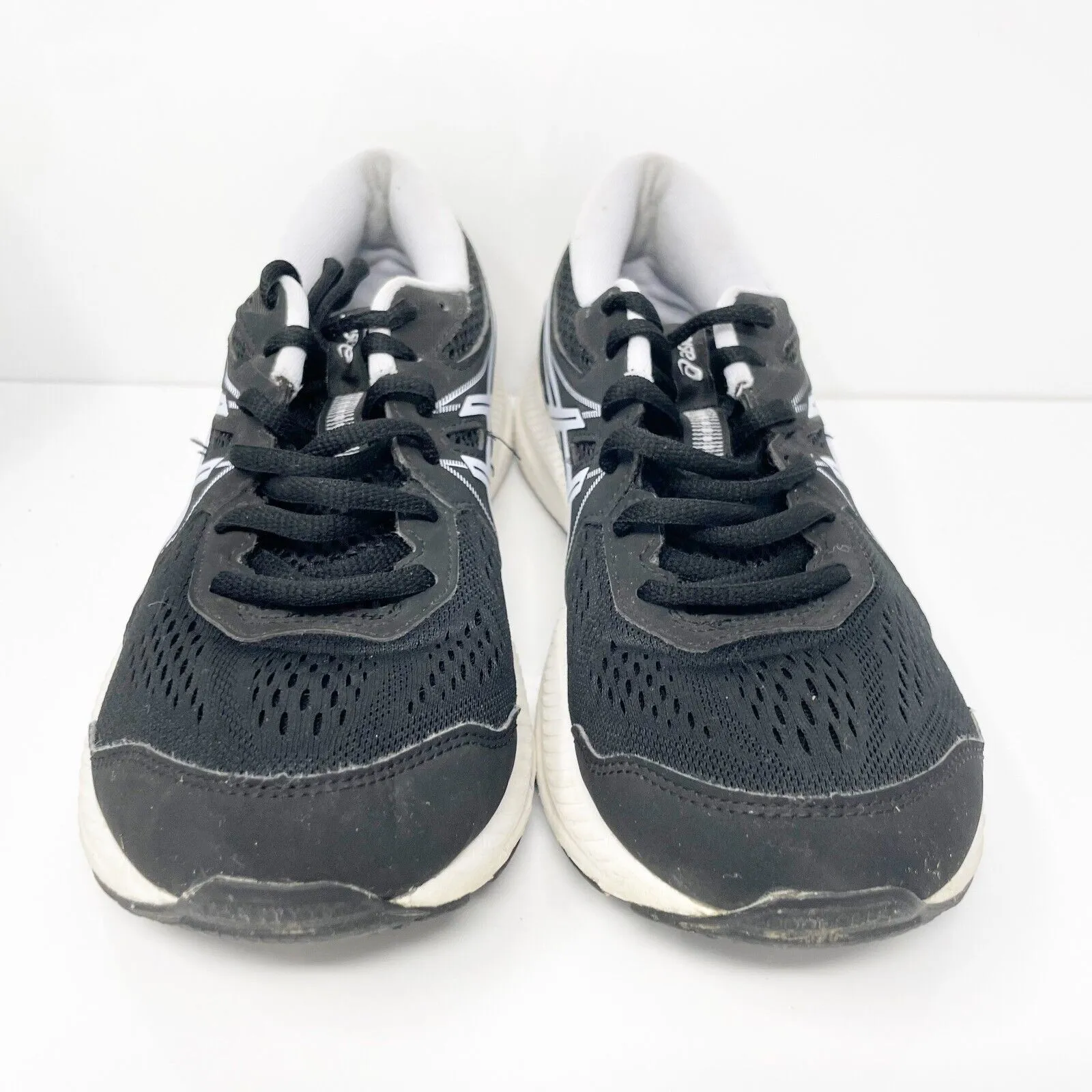 Asics Womens Gel Contend 7 1012A911 Black Running Shoes Sneakers Size 9