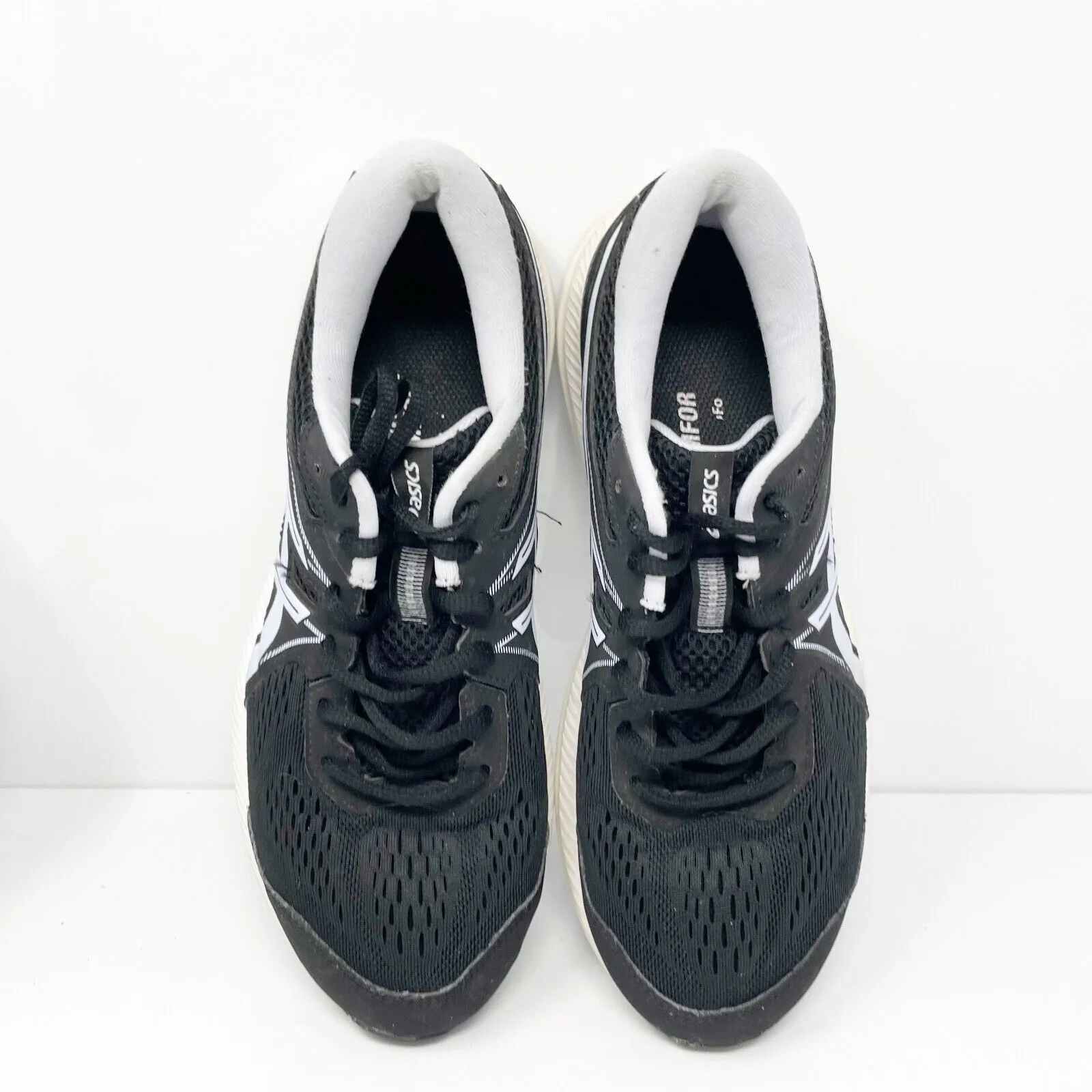 Asics Womens Gel Contend 7 1012A911 Black Running Shoes Sneakers Size 9