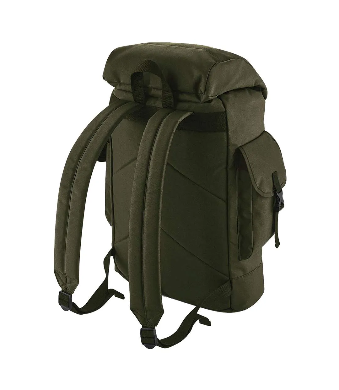 Bagbase Urban Explorer Knapsack Bag (Pack of 2) (Military Green/Tan) (One Size) - UTBC4198