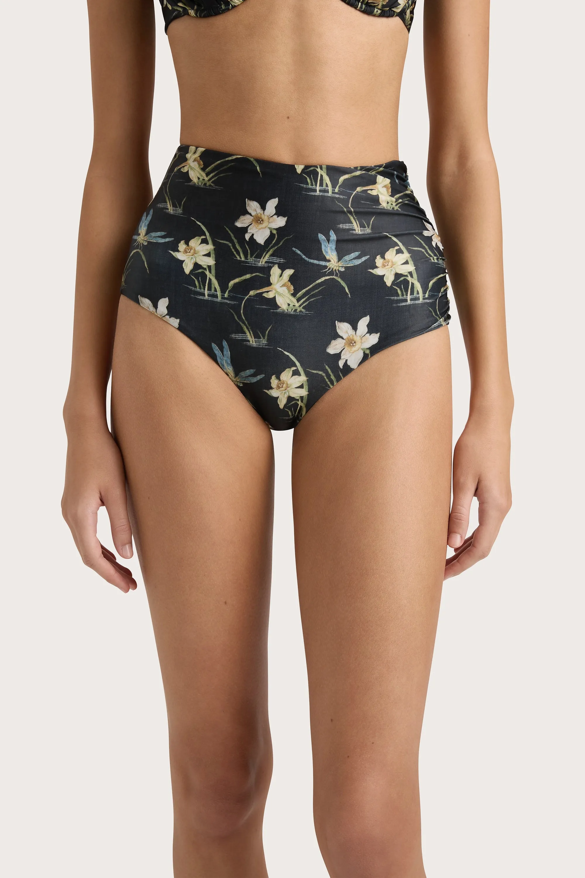 Bianca Bikini Bottom Daffodil Print