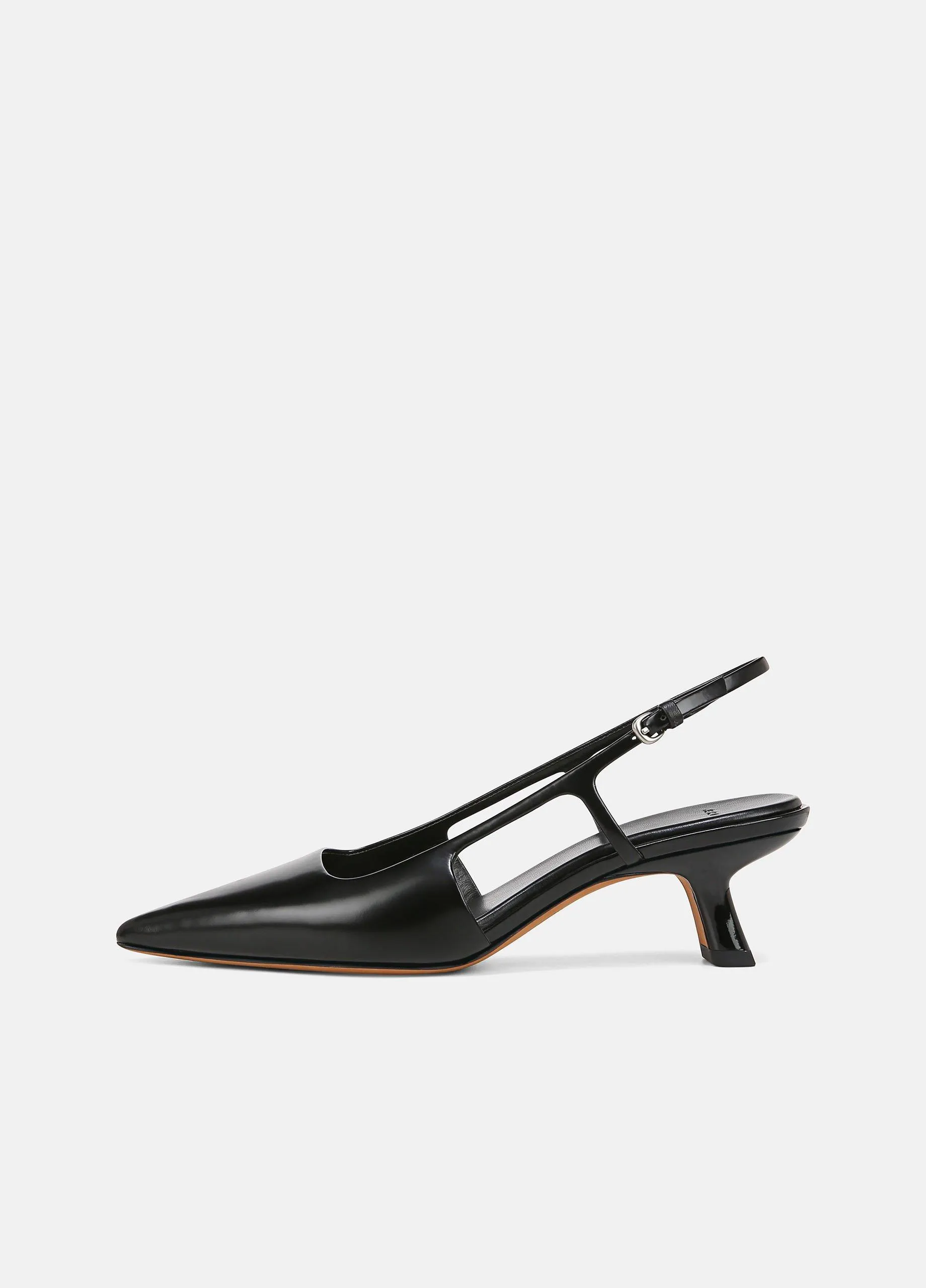 Bianca Leather Slingback Heel