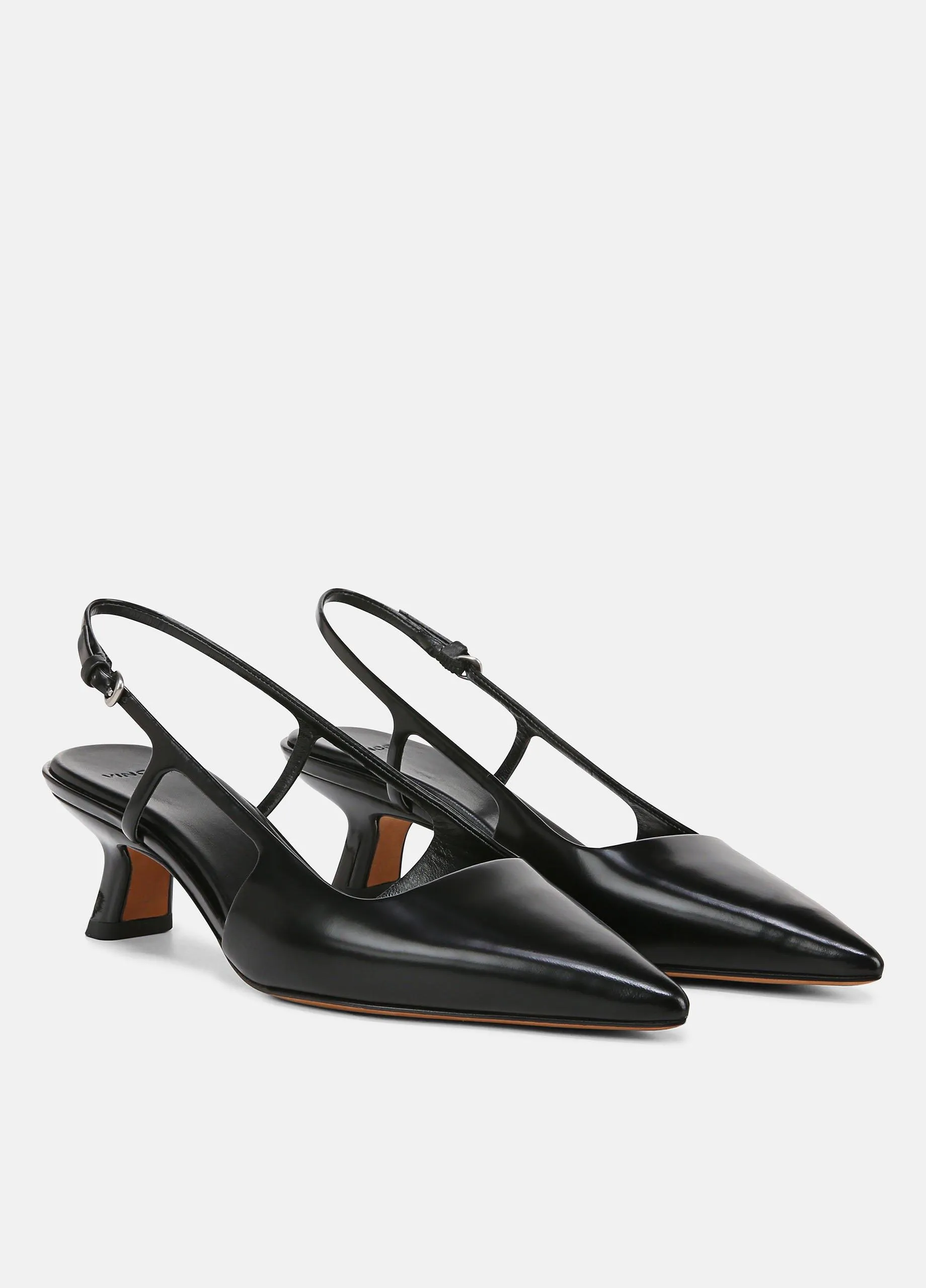 Bianca Leather Slingback Heel