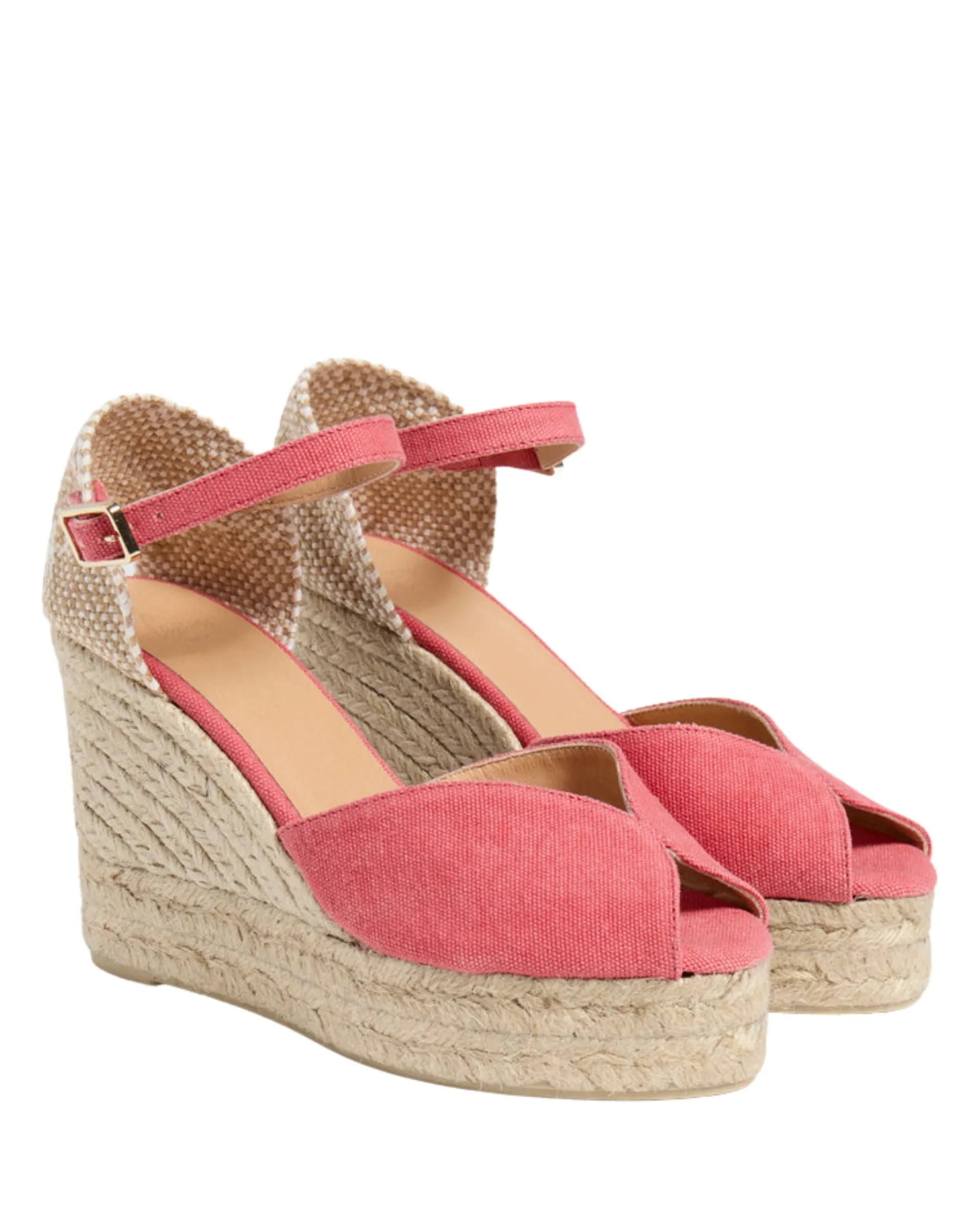 Bianca Wedge Pink Espadrille