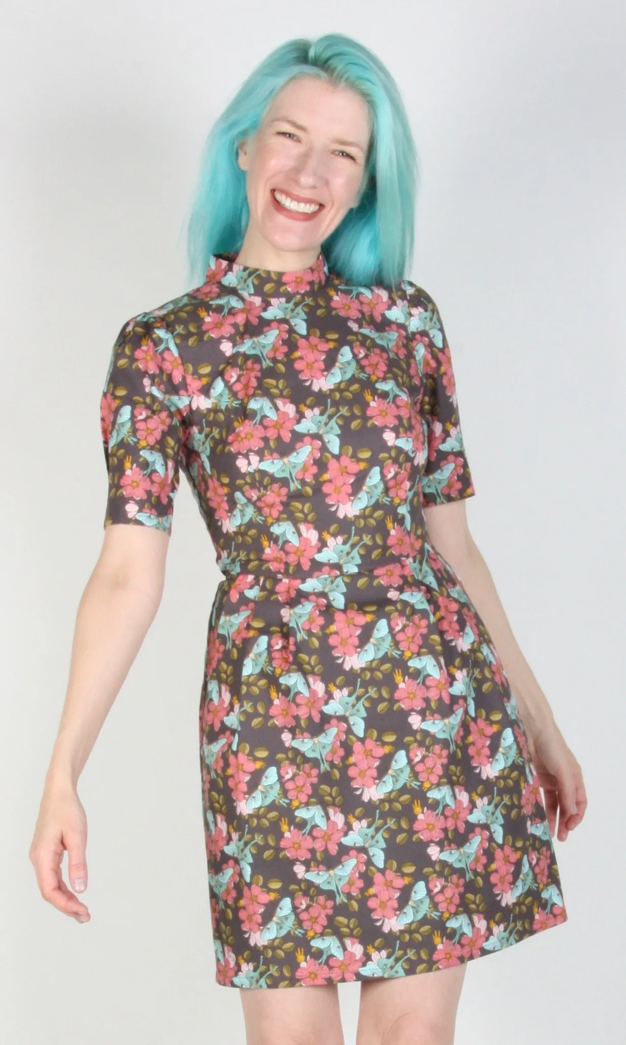 Birds of North America Guineafowl Dress - Luna Moth (Online Exclusive)