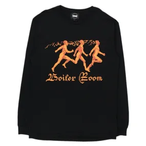 Boiler Room Black Orange Runners Graphic T-Shirt