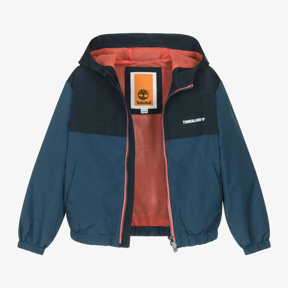 Boys Blue Windbreaker Jacket