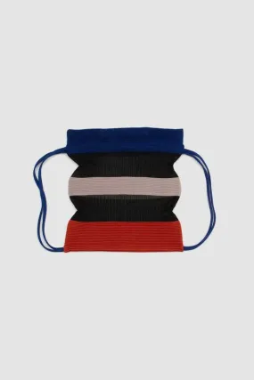 Brick/Red Multi Strata Lucent Knapsack - Blue Multi