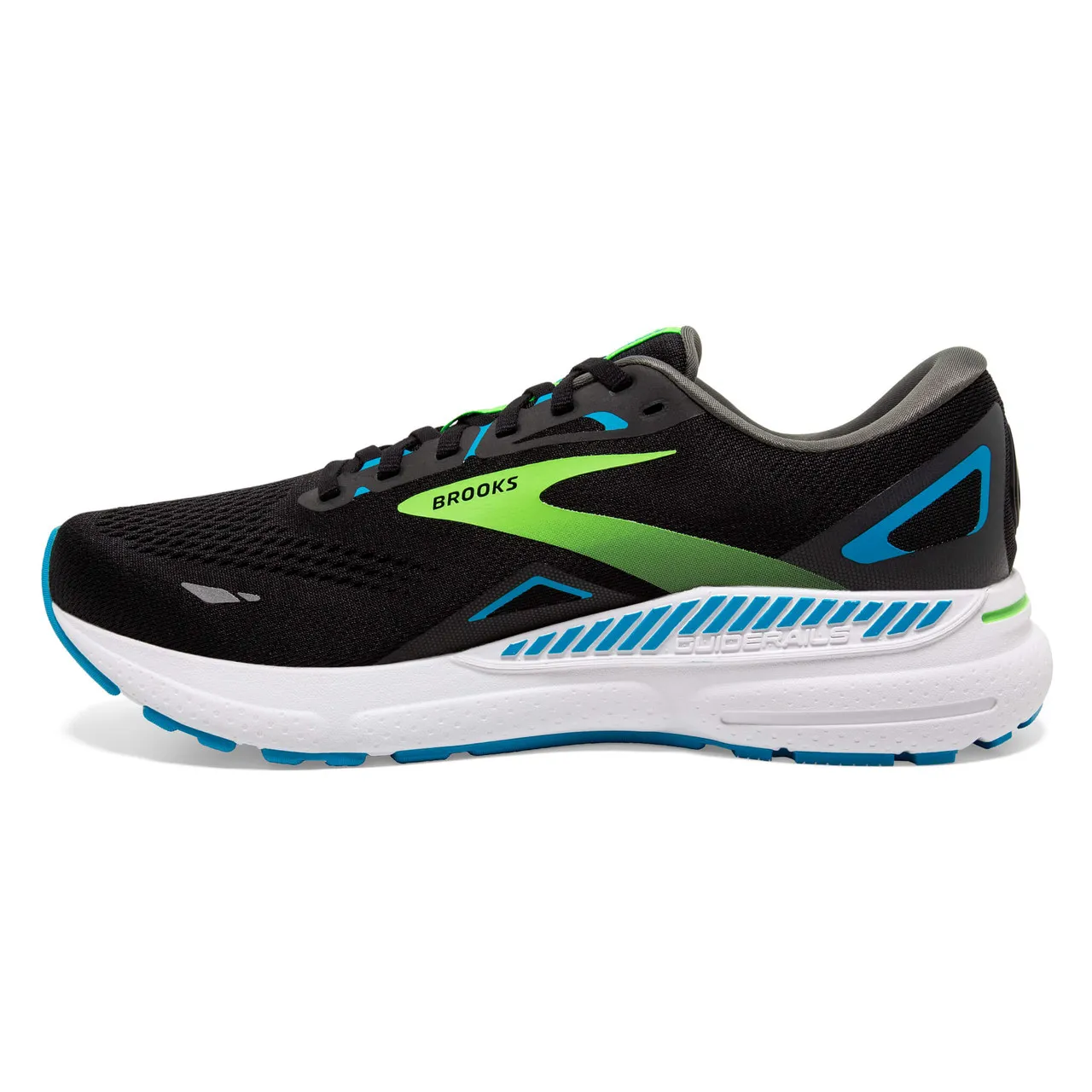 Brooks Brooks Men's Adrenaline GTS 23 Black/Hawaiian Ocean/Green