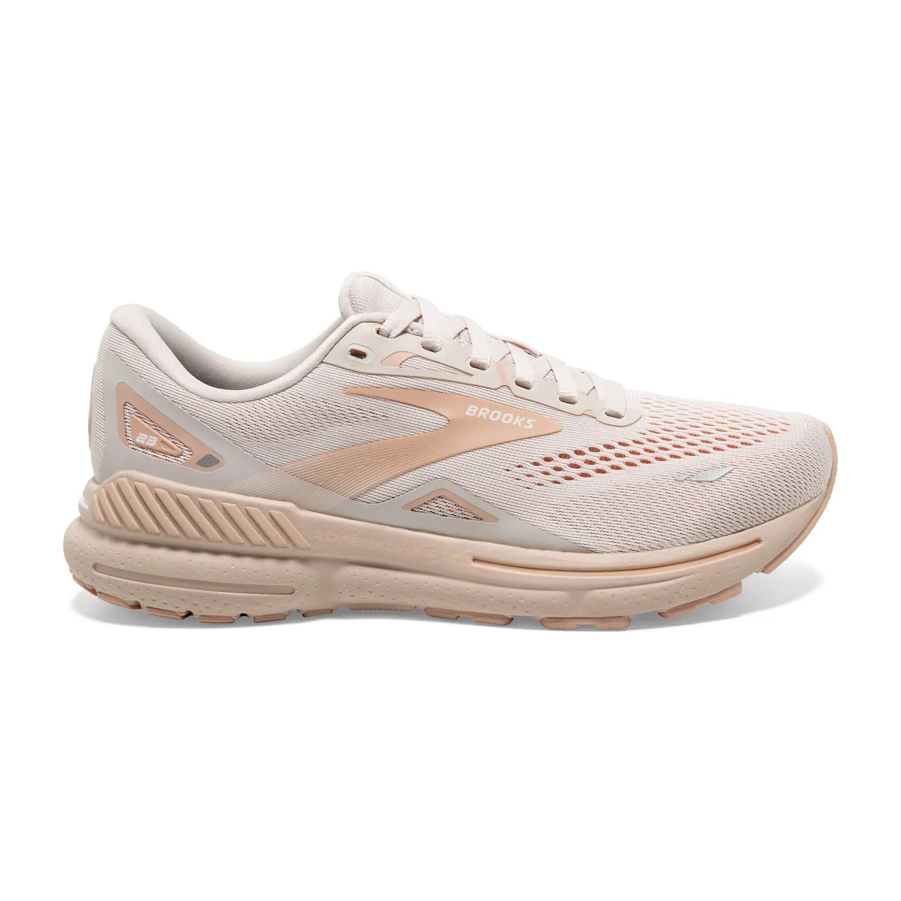 Brooks Brooks Women's Adrenaline GTS 23 Crystal Grey/Villa/White