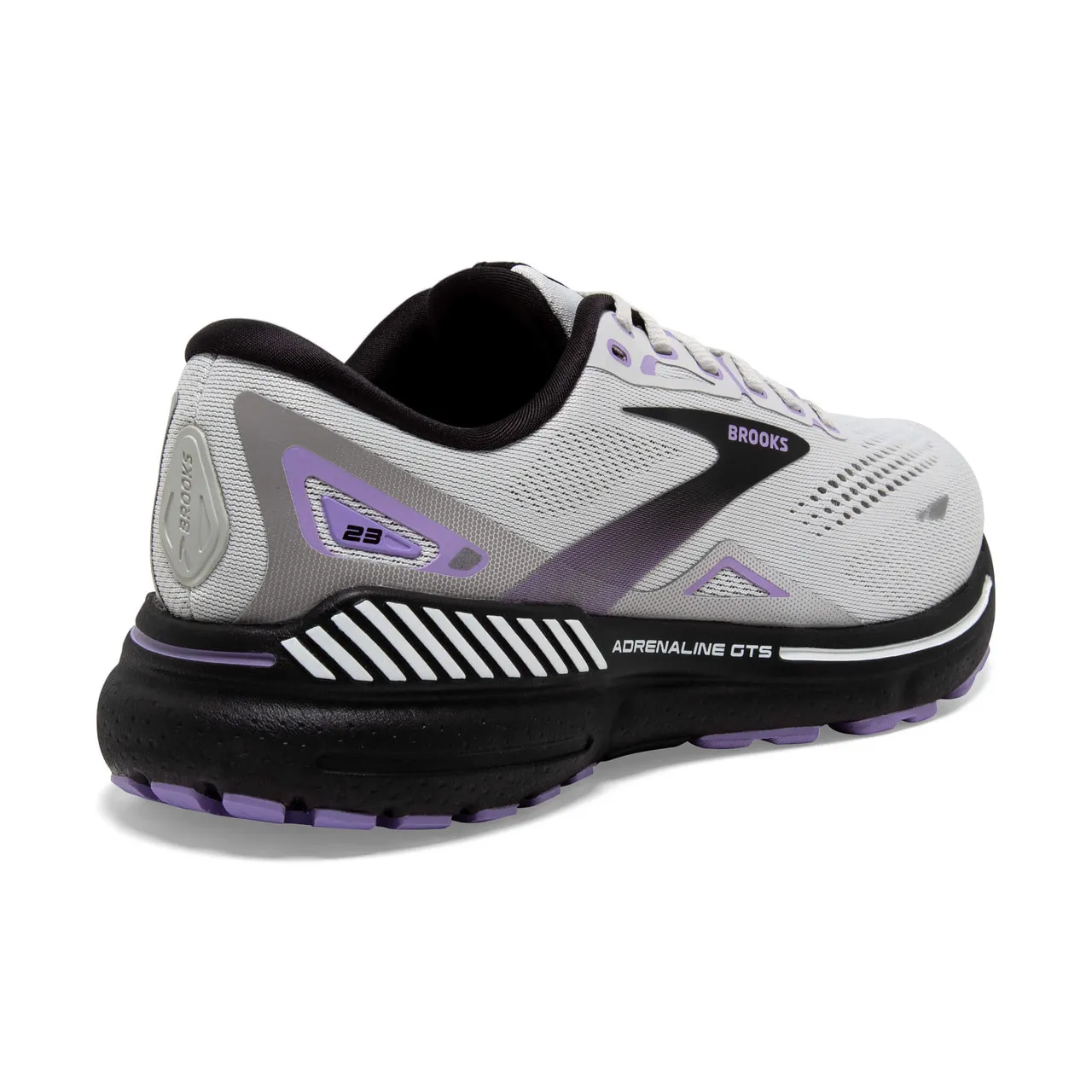 Brooks Brooks Women's Adrenaline GTS 23 Grey/Black/Purple