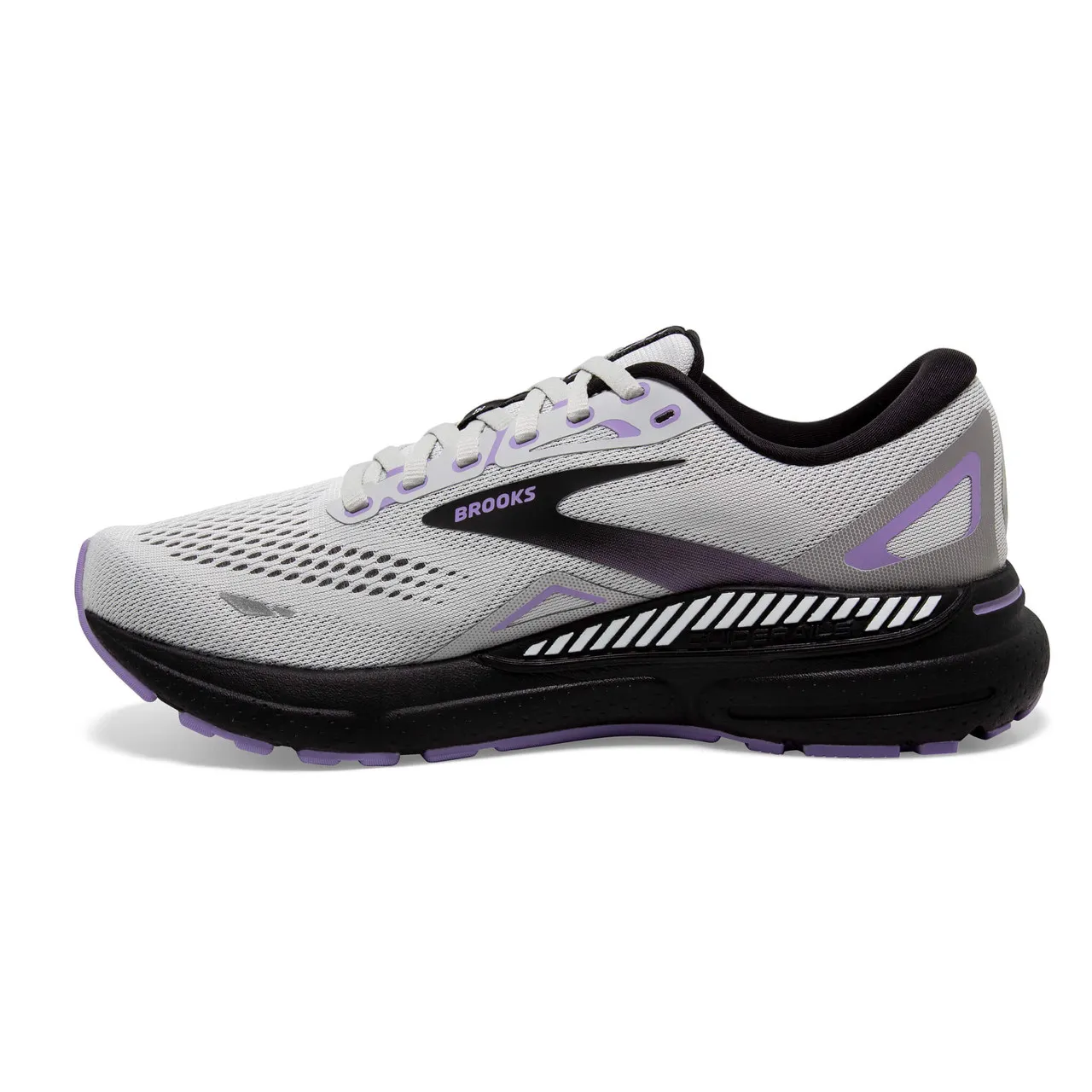 Brooks Brooks Women's Adrenaline GTS 23 Grey/Black/Purple