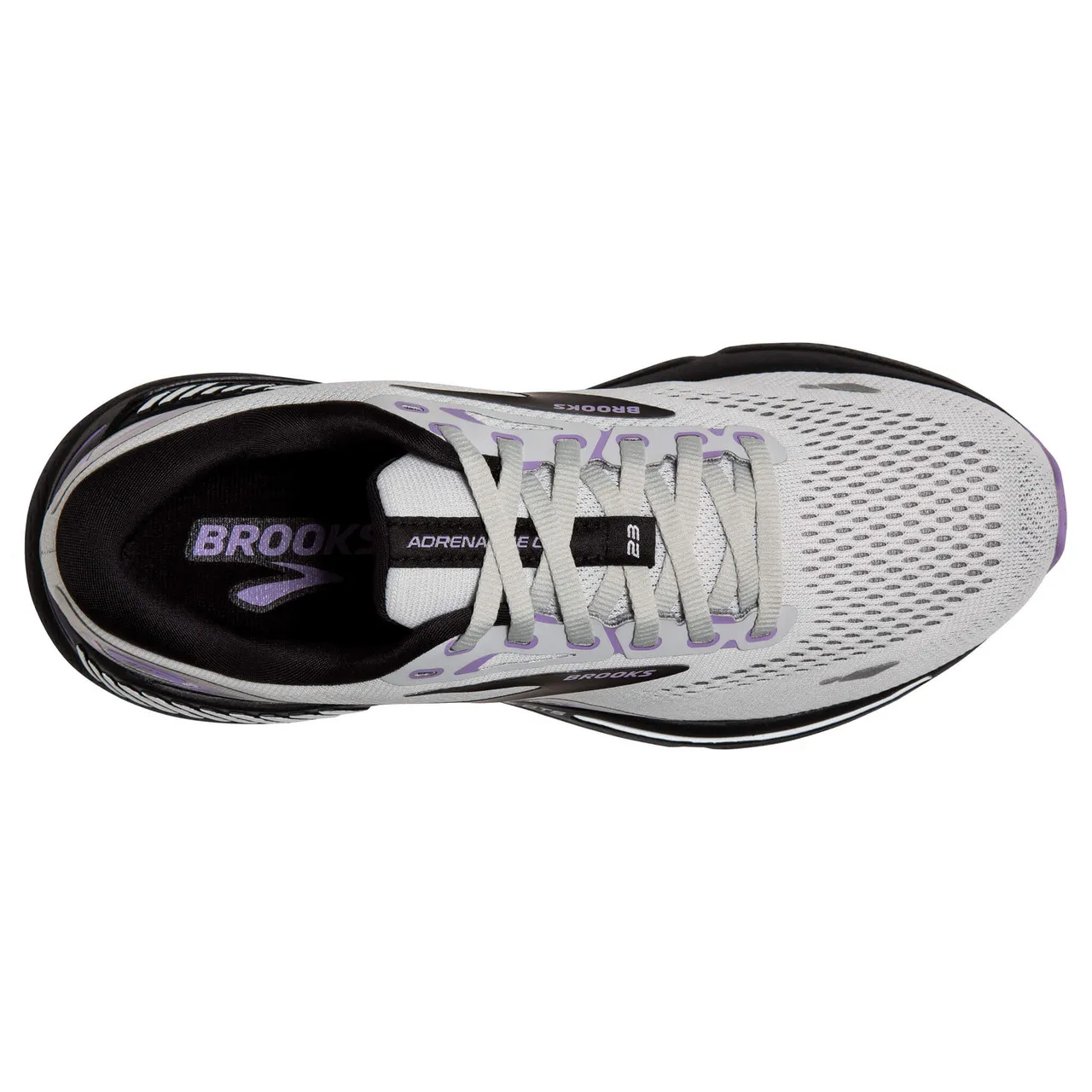 Brooks Brooks Women's Adrenaline GTS 23 Grey/Black/Purple