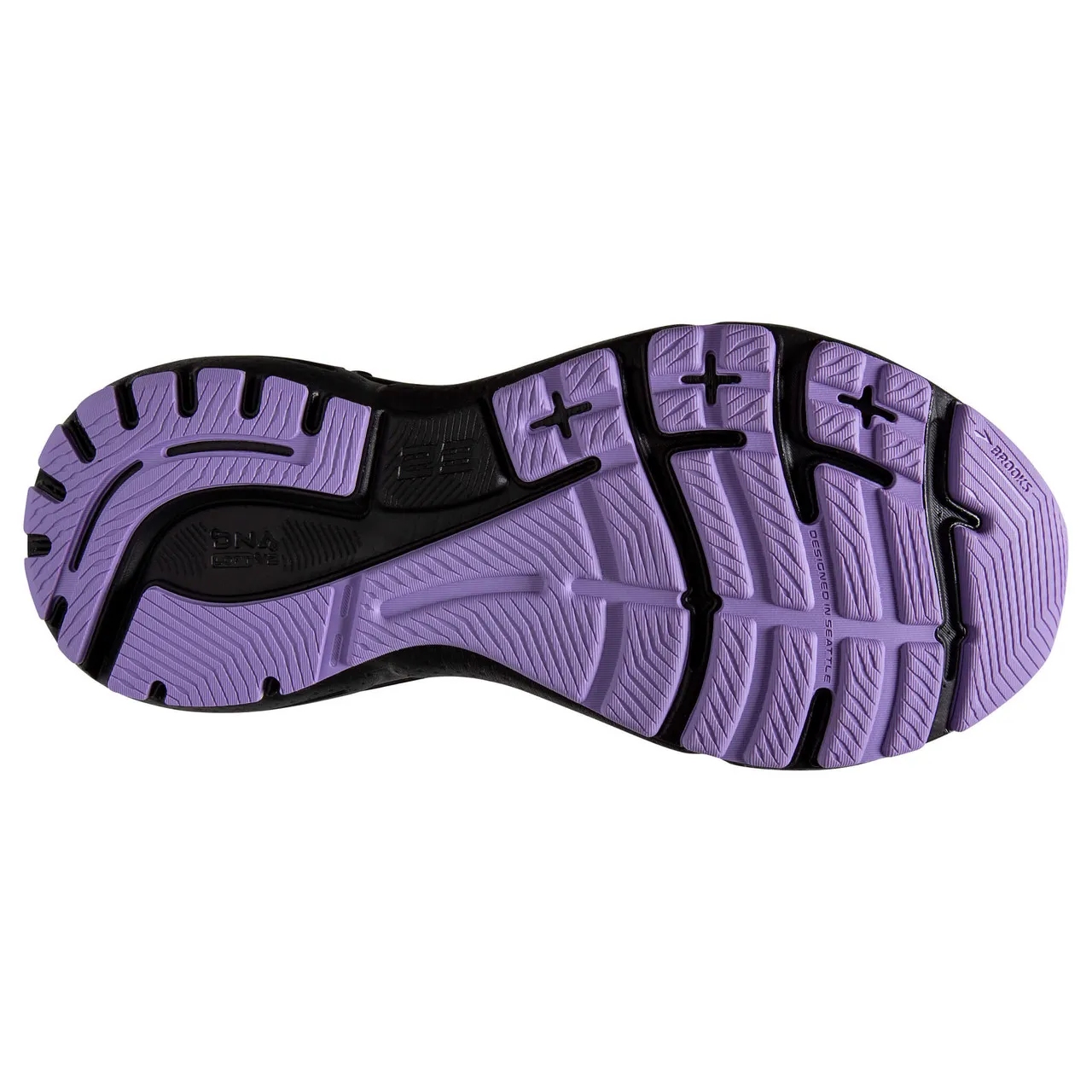 Brooks Brooks Women's Adrenaline GTS 23 Grey/Black/Purple