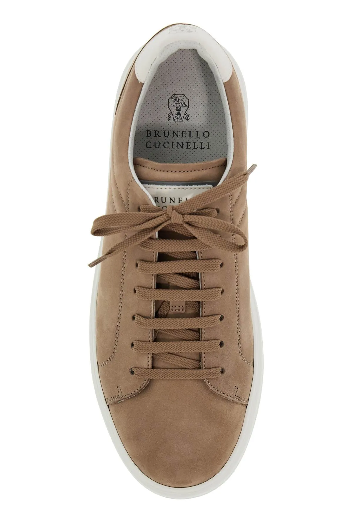 Brunello Cucinelli Nubuck Sneakers   Beige