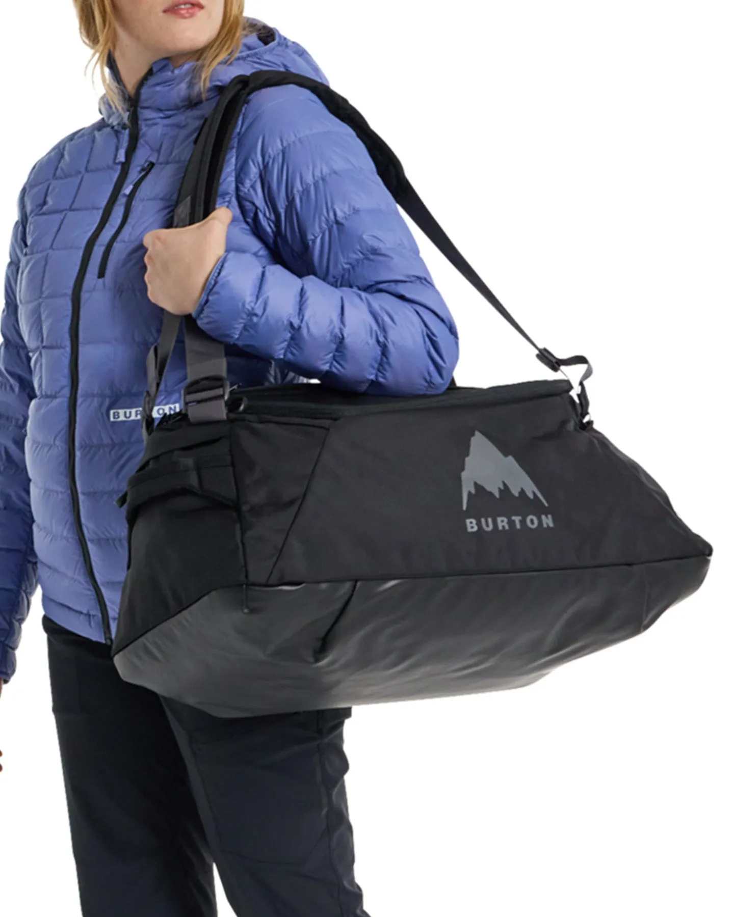 Burton Multipath 40L Small Duffel Bag - True Black Ballistic | Shop Luggage & Bags at Trojan Wake Ski Snow & Snow Skiers