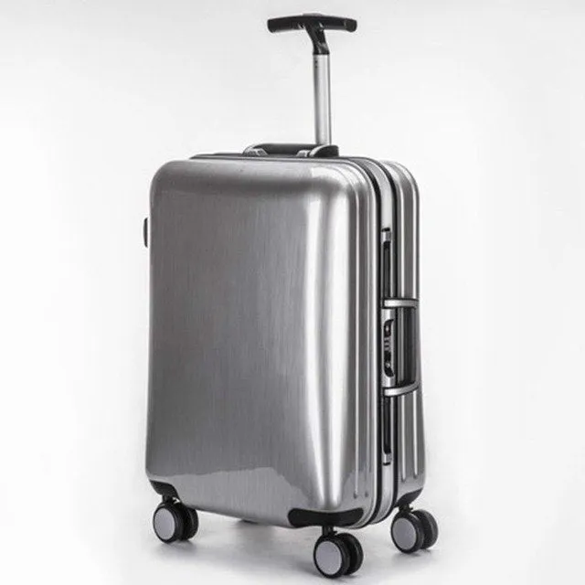 Business Travel Luggage Hardside Airplane Suitcase Spinner Wheels Carry On 20