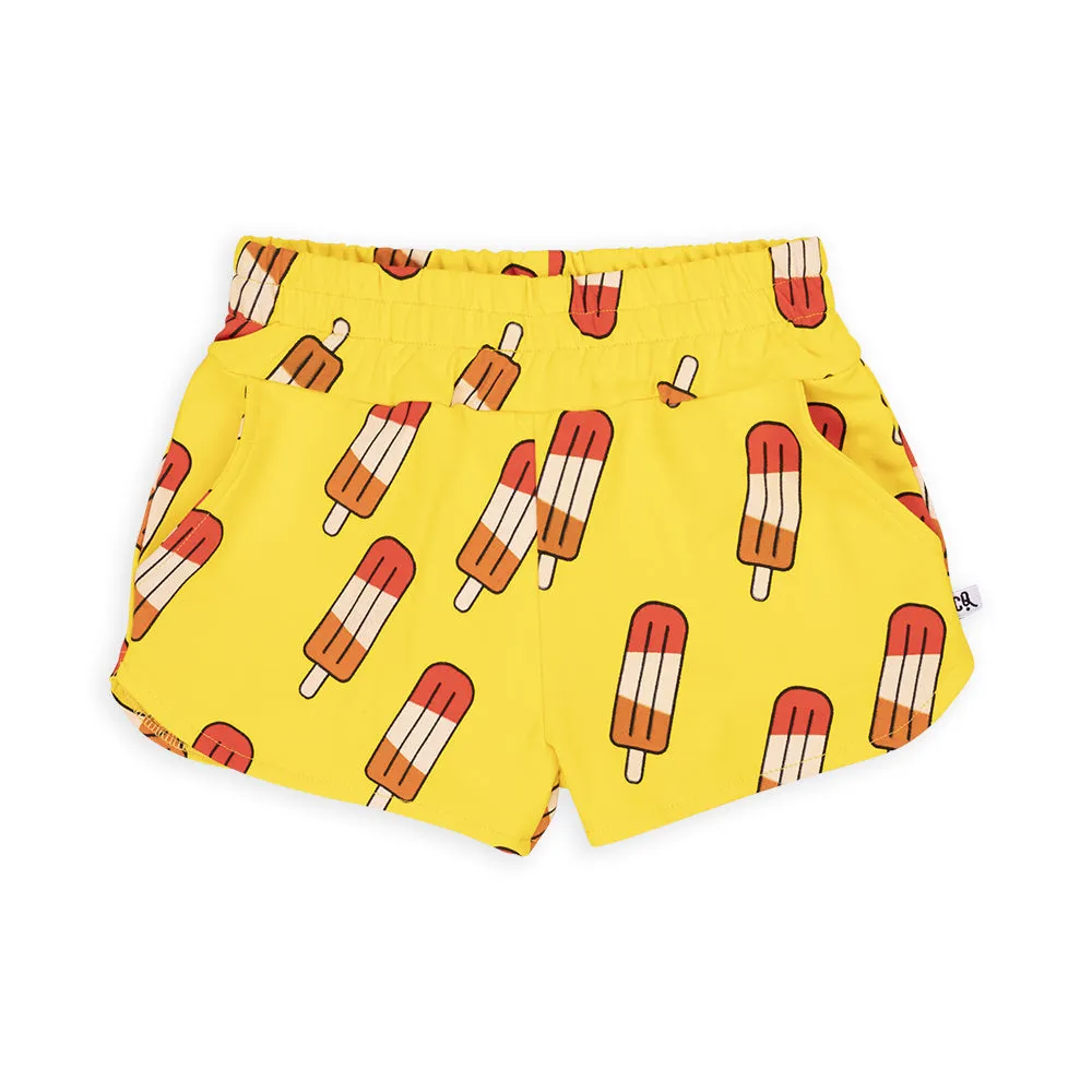 CarlijnQ Popsicle Sporty Organic Cotton Shorts