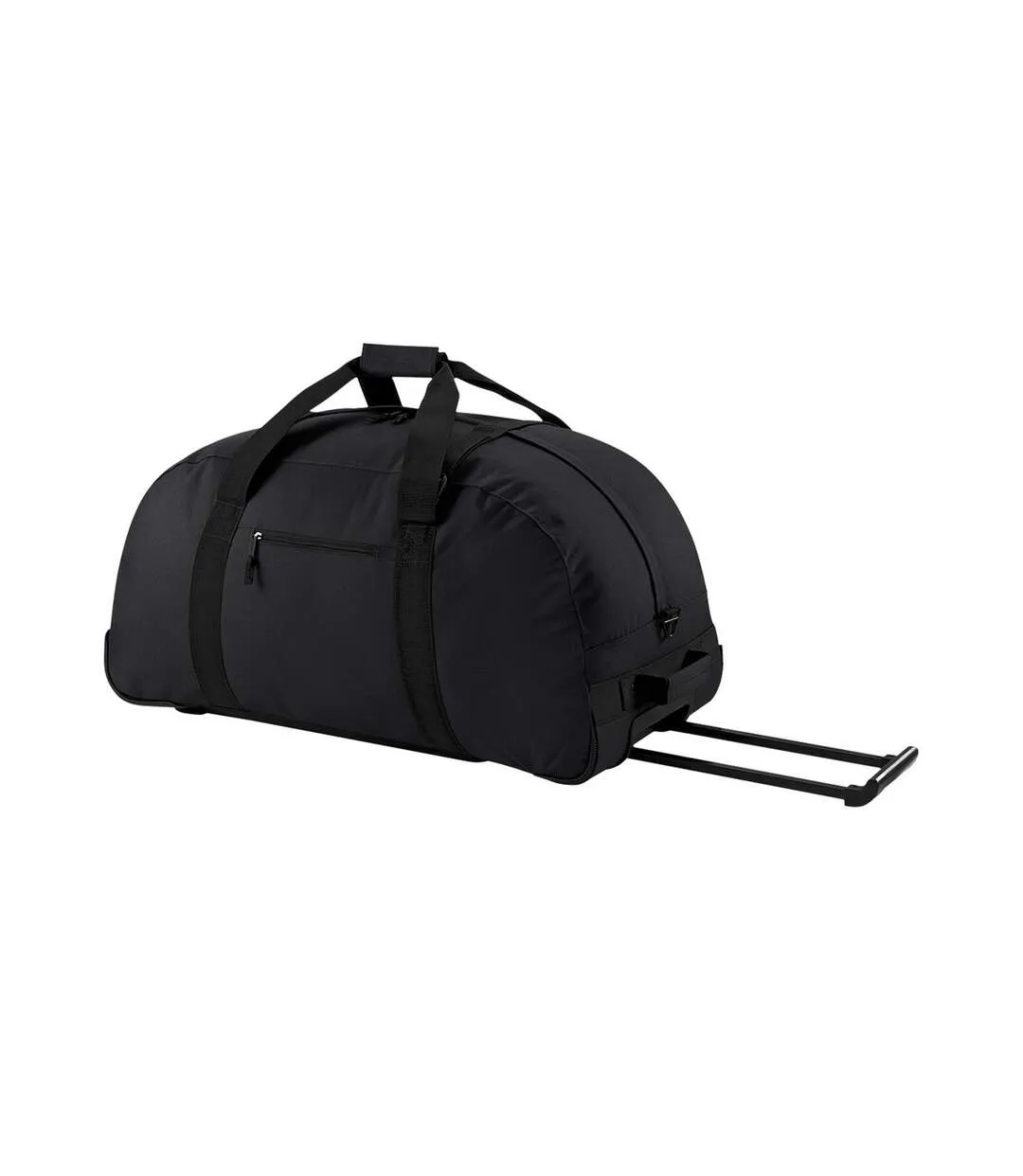 Classic 2 wheeled suitcase one size black Bagbase