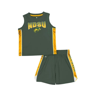 Colosseum Toddler North Dakota State Bison Vecna Tank Top & Short Set