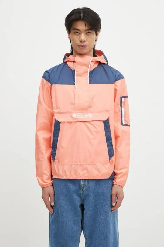 Columbia windbreaker Challenger orange color