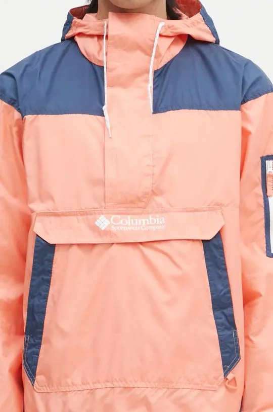 Columbia windbreaker Challenger orange color