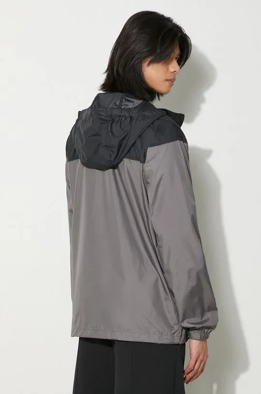 Columbia windbreaker Flash Challenger gray color