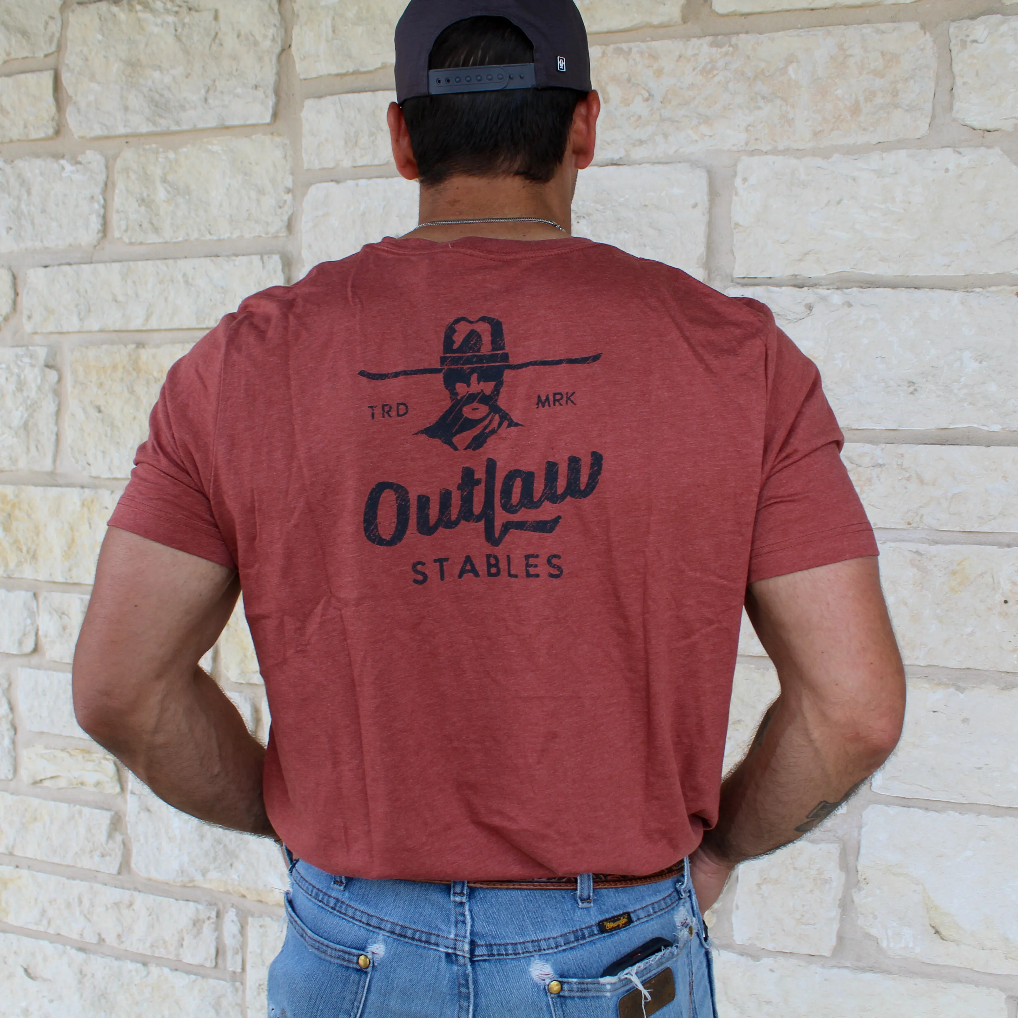 Cowboy Cool Outlaw Stables T-shirt