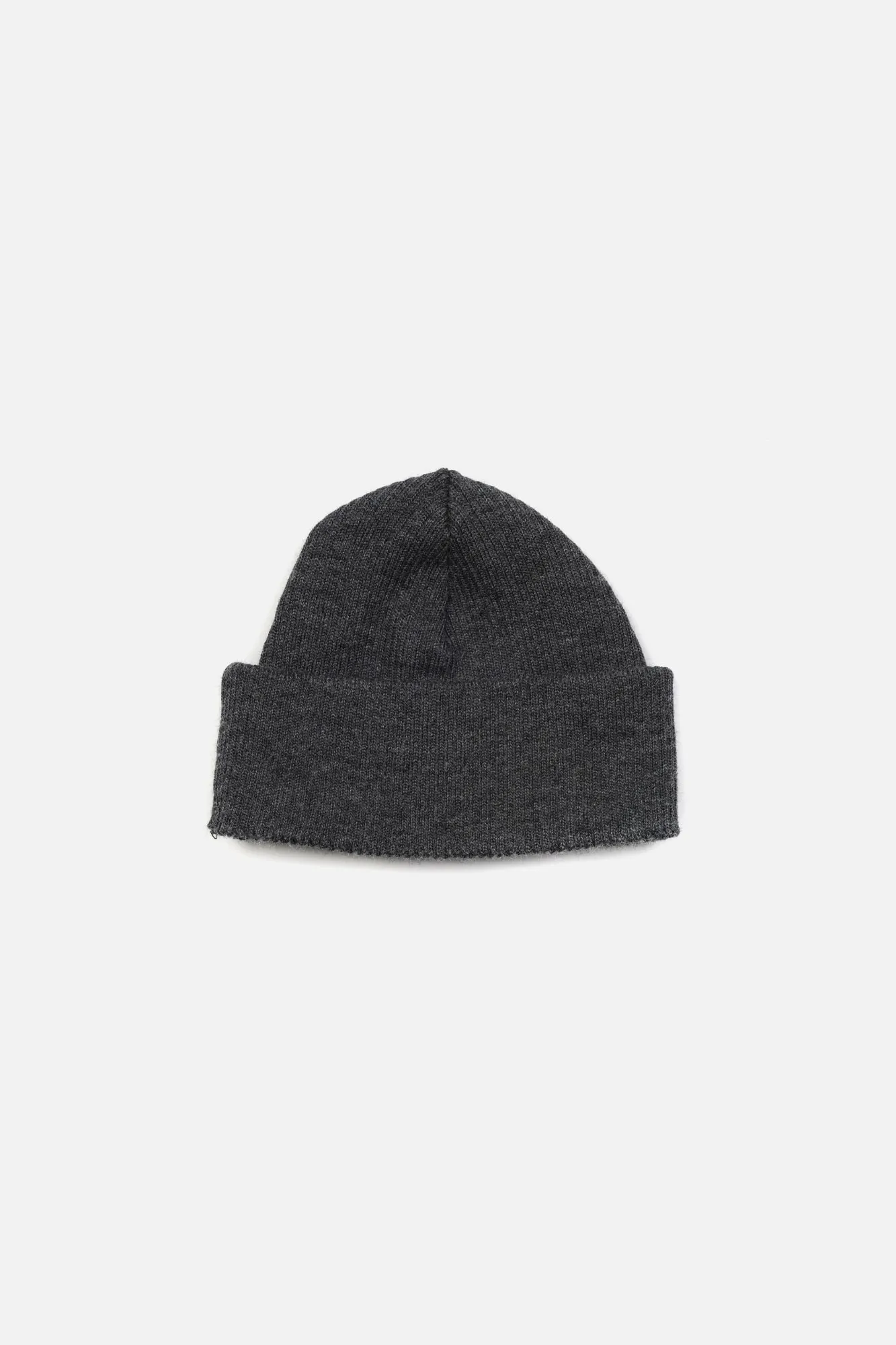 Dark Grey North American Made All Wool Watch Cap