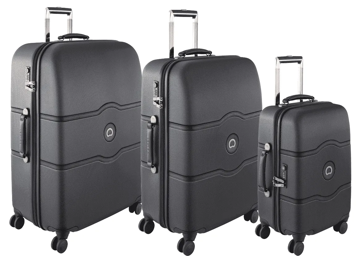 Delsey Chatelet Hard+ 3-Piece Luggage Set 