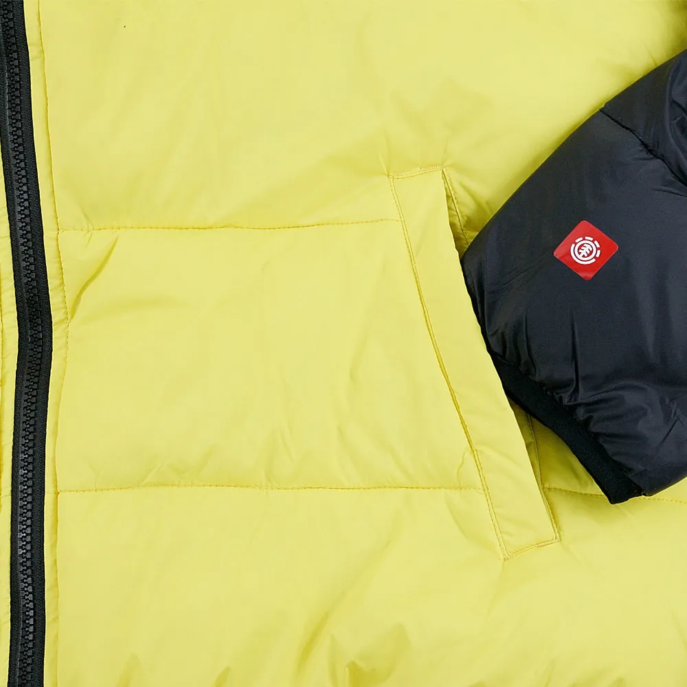 Element Primo Alder Avalanche Puffa Jacket Bright Yellow