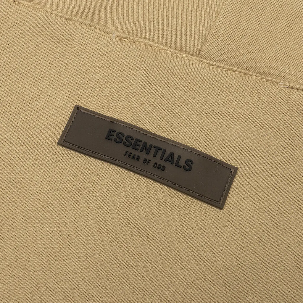 Essentials Kid's Oversized Henley - Oak