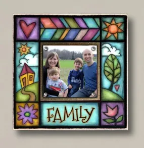 Family Small Wood Frame