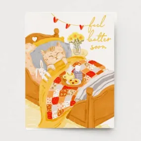 Feel Better Kitten Card