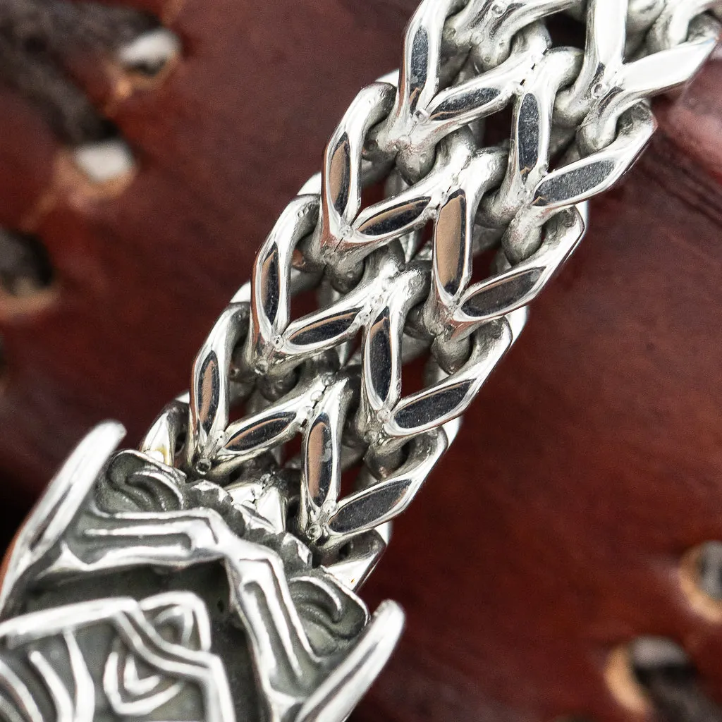 Fenrir (Wolf Head) Bracelet