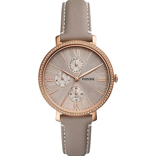 Fossil Jacqueline Grey Dial Women